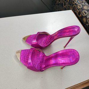 Hot Pink Sexy High Heels